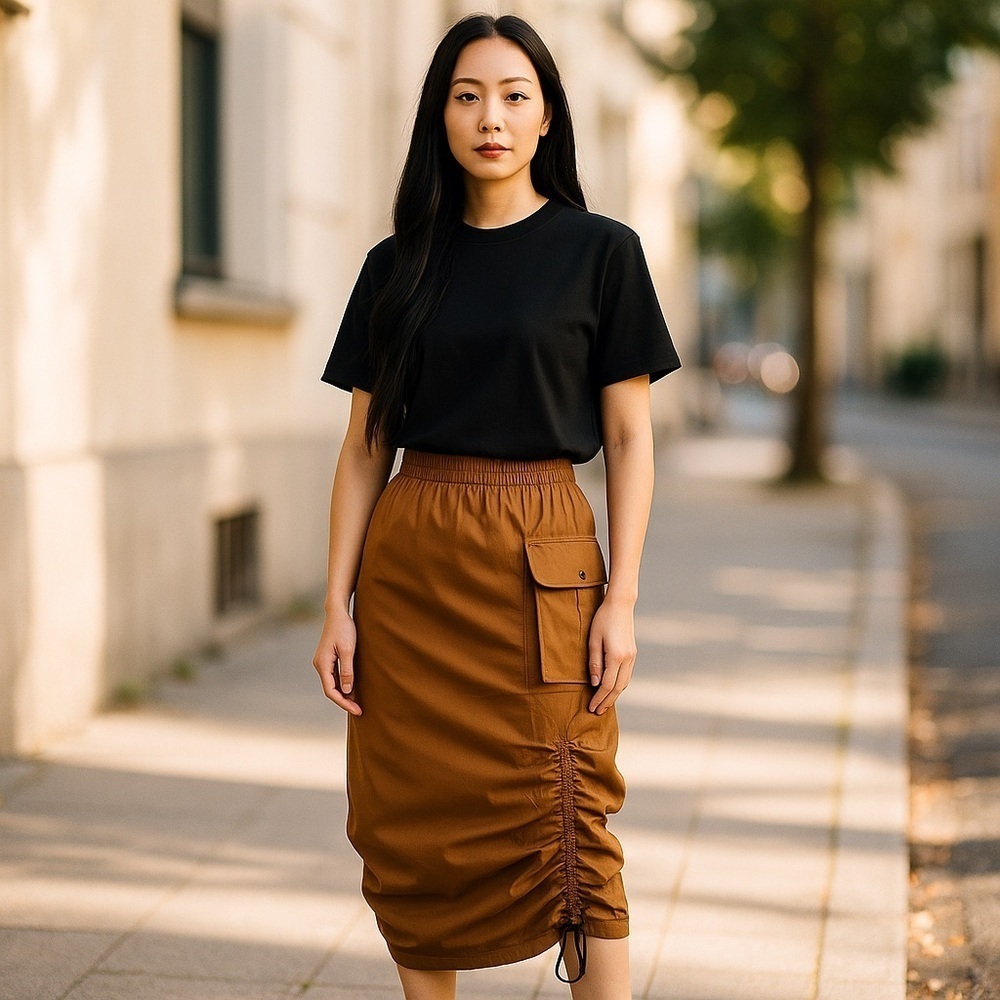 Brown Maxi Skirt
New